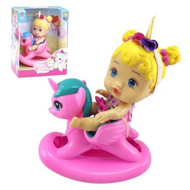 Imagem de Litlle Dolls Balancinho Unicornio 8043