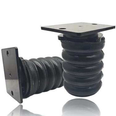 Imagem de SSR-312-47 Springs Helper | Para-choques aptos para Dodge RAM 2500 | 3500 | modelos 4x2 e 4x4 | Kit de suspensão de mola traseira | Conjunto de 2