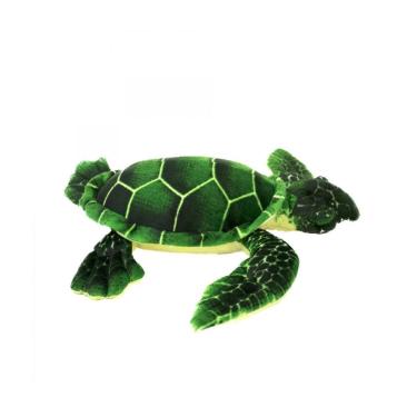 Imagem de Tartaruga Marinha Verde De Pelúcia Fofy Toys 3Tr37Gn 35Cm