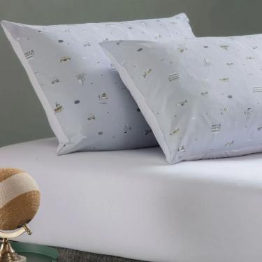 Imagem de Jogo De Lençol Malha Sofee Fio Penteado 100% Algodão Solteiro - Kacyumara  - Ben