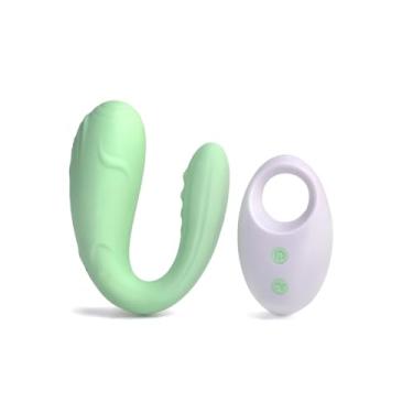 Imagem de Vibrador para casais flexível 2 motores com controle remoto