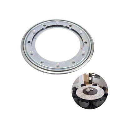 Imagem de Rodízio Prato Giratório Redondo Fgvtn 310 Mm Em Aço Zincado Para Tampo