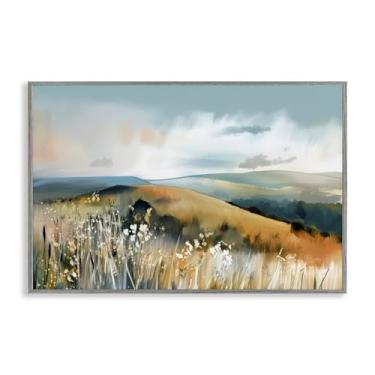 Imagem de Stupell Industries Coastal Expressions Paisagem Cinza Emoldurado Giclee Art Design por Elara Yasna, 20 x 30