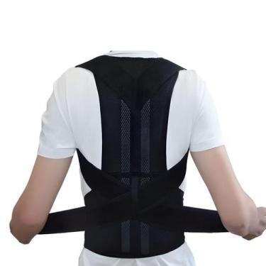 Imagem de Corretor De Postura Coluna Lombar Reforçada Cinta - L - Friburgo