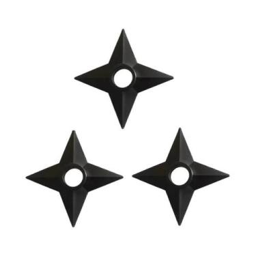 Imagem de Acessórios De Arma Plástica Shuriken De Cosplay Do Naruto Para Criança