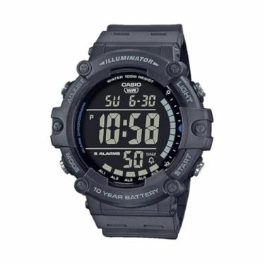 Imagem de Relógio de Pulso Casio Masculino Standard Visor Negativo Prova D'Água AE-1500WH-8BVDF