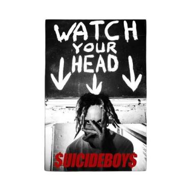 Imagem de Adesivos Decorativos Vintage Do Cantor Suicideboy Para Casa, Bar, Café