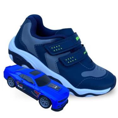 Imagem de Tênis Infantil Masculino Kidy Para Menino Sem Cadarço 7067015, 7067024