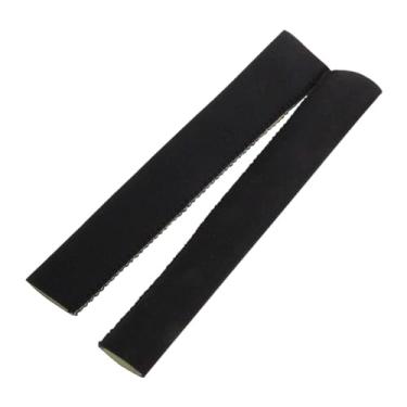 Imagem de Baoblaze Punhos de remo para caiaque Acessórios de caiaque Manga protetora Protetor antiderrapante resistente para barco, Preto