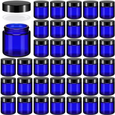 Imagem de Frascos de vidro Norme 4 onças/120 ml com tampas à prova de vazamentos