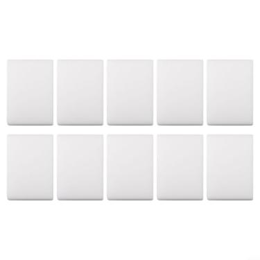 Imagem de Esponjas de limpeza de espuma de melamina, esponja de borracha multiuso para cozinha, banheiro, limpeza doméstica, remoção de manchas, sem necessidade de produtos químicos, almofadas de limpeza