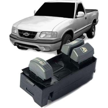 Imagem de Botao Interruptor Vidro Eletrico Duplo S10 Blazer 1995 2012