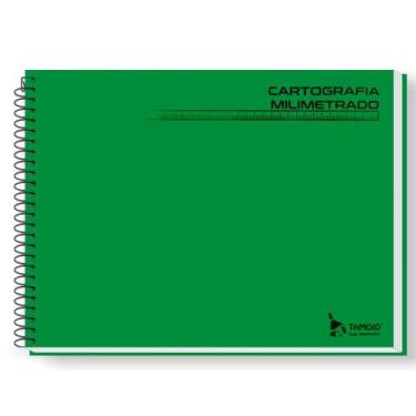Imagem de Cartografia e Milimetrado C.D. 48 Fls Tamoio - Neutro Verde