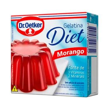Imagem de Gelatina de Morango Diet Dr. Oetker 12g