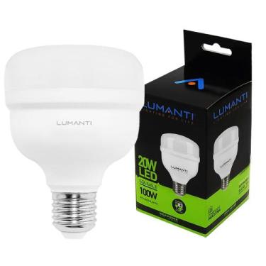 Imagem de Lâmpada Bulbo Led Alta Potencia 20W E27 Branco Frio - LUMANTI, Bivolt