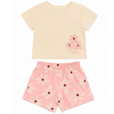 Imagem de Conjunto Infantil Menina Verão Flores - Hering Kids-Feminino