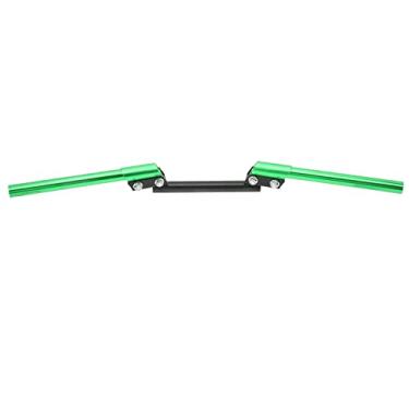 Imagem de Guilhão de Motocicleta de 22 Mm, Barra de Alça Ajustável Com Estilo Esportivo Legal, Metal CNC Usinado para, Universal para Motocicletas, Carros Esportivos, Scooters, ATV, (Verde)