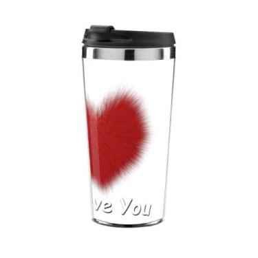 Imagem de Copo Termico Personalizado Love Coração Namorados - Belley