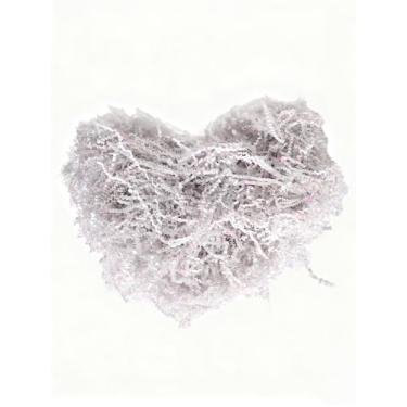 Imagem de Enchimento de papel amassado branco brilhante, papel amassado de 100 ml, enchimento de saco de cesta de presente, enchimento de almofada de grama para Natal, dia dos namorados, dia das mães, embalagem