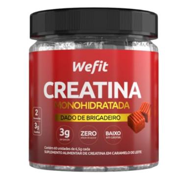 Imagem de Creatina De Caramelo Pote Com 60 Unidades Brigadeiro Wefit