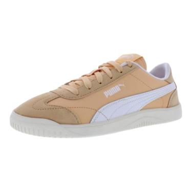 Imagem de Puma Tênis feminino Club 5V5, Peach Fizz/PUMA branco, 36