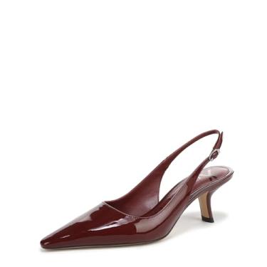 Imagem de Sam Edelman Bianka Sling feminino, Patente Merlot francesa, 38