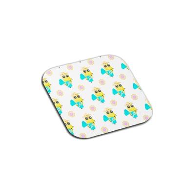 Imagem de Porta Copos Com Ilustração Personalizada Abelha E Besouro - Tamanho 9x9 cm