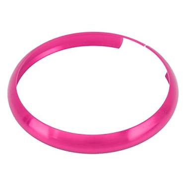 Imagem de Zerodis Guarnição de Anel de Chaveiro de Liga de Alumínio para Mini R56 R57 Suprimentos para Automóveis de Motocicleta Eletrônica Automotiva Tecnologia Automotiva Gps Segurança Tecnologia Gps (Rosa