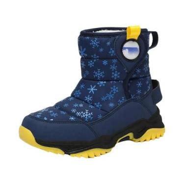 Imagem de Botas De Neve Quentes Para Meninas E Meninos, Tênis De Moda Infantil, 