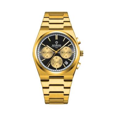 Imagem de Relógio Masculino À Prova D'Água BINBOND B203, Estilo Casual, Cronógra