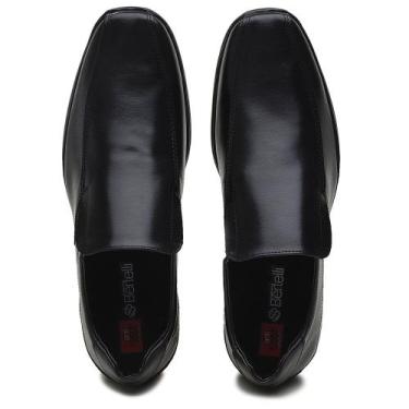 Imagem de Sapato Social Masculino Calce Fácil Anti Shock 35002 - Bertelli, Preto