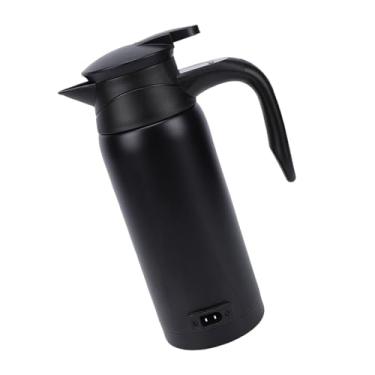 Imagem de Dpofirs Chaleira de Viagem, Chaleira Elétrica Portátil de Aço Inoxidável 304, Pequena Caldeira de água para chá e café, 800ml de Grande Capacidade para Carros, Caminhões e SUVs