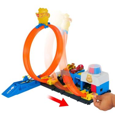 Imagem de Hot Wheels City Super Estação de Polícia - Mattel