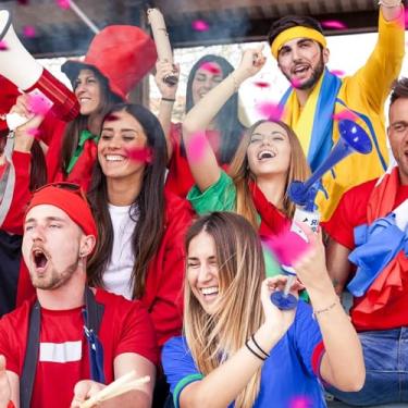 Imagem de Buzina de ar, bomba de fanfarra de pressão de ar, buzina manual de sinal de estádio buzinas neumaticas extremamente altas, reutilizáveis para festas de aniversário, jogos de futebol, eventos