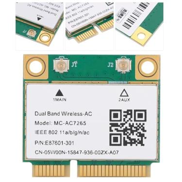Imagem de Cryfokt Placa de Rede Mini PCI-E para Wi-Fi Sem Fio, Velocidade de 1200 Mbps, 4.2, Sinal 2.4/5G, para Dispositivos Tudo Em um, 1 X Placa de Rede Incluída