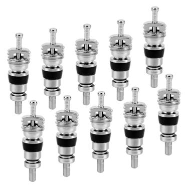 Imagem de ST Shengtuo Núcleo de válvula de latão com vedação de teflon para equipamentos de combate a incêndios, núcleo de válvula durável e confiável para desempenho superior em aplicações de segurança contra