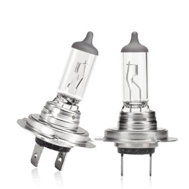 Imagem de H7 Lâmpada Halógena Auto Extra Brilhante - 12V 55W 5000K Luz Branca - Com Homologação – Pacote com 2 unidades (6500K, H7)