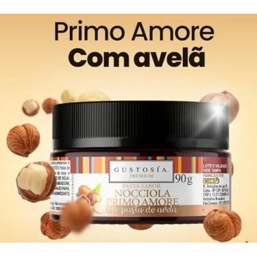 Imagem de Pasta Saborizante Premium Concentrada Gustosia nocciolaa primo amore 90g