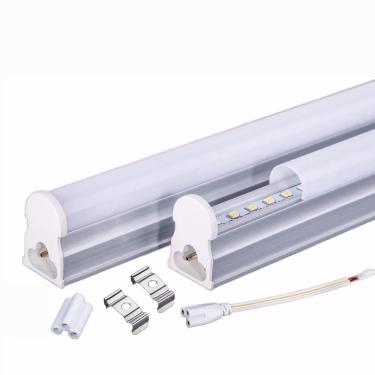 Imagem de Lampada Led Tubular 120Cm Branco Frio Com Calha 20W Bivolt