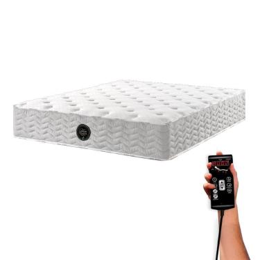 Imagem de Colchão De Látex Híbrido Solteiro King 96x203cm