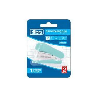 Imagem de Grampeador Mini Com Extrator Aqua - Tilibra