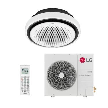 Imagem de Ar Condicionado Split Cassete 36000 BTUs Inverter LG Round Quente/Frio ZTNW36GYLAA.ANWZBR1 - 220V