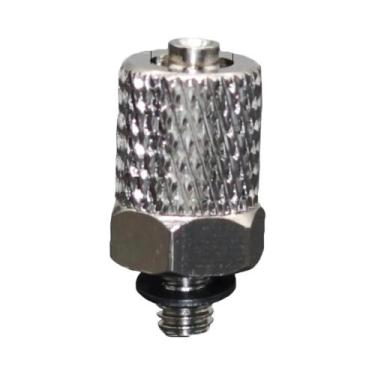 Imagem de Conector Pneumático Mini De Rosca Macho M3 M4 M5 M6 Para Tubo De Ar 3m