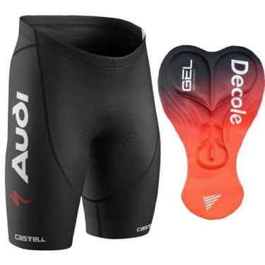 Imagem de Bermuda Ciclismo Audi Forro Gel -, GG