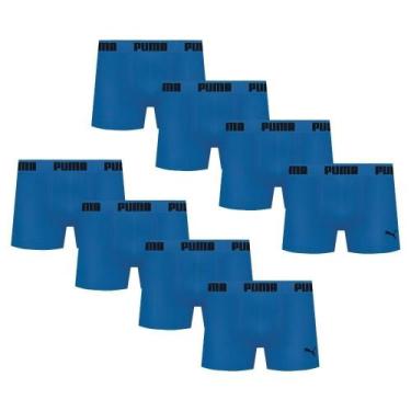 Imagem de 8 Cuecas Boxer Box Sem Costura Masculina Adulta Microfibra - Selene, P