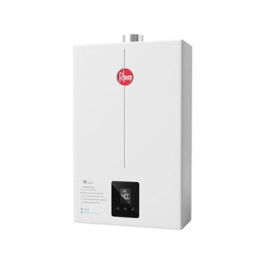 Imagem de Aquecedor 15 litros digital EF 127-220 V GN Rheem , Branco, Bivolt