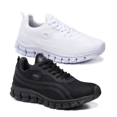 Imagem de Kit 2 Pares de Tênis Masculino Para Caminhada Esportes Academia Treino-Masculino