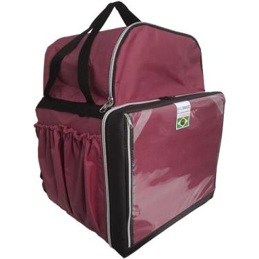 Imagem de Mochila Bag Motoboy Isobag Delivery 45 litros Impermeavel Reforçada Vi