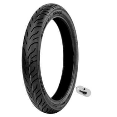 Imagem de Combo pneu vipal dianteiro st600 275-17 s/c + valvula pneu s/c tr-412