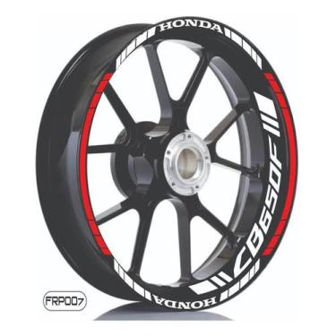 Imagem de Kit 18 Friso Refletivo Ploter Roda Cb1000r - Resitank, CB650F